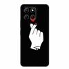 3D Emboss Case For Honor Play 9A 2024 X5b Plus X8C X6C 4G Phone Case 9 A X 8 6 C Coque Flowers Black Silicone Soft Back Cover
