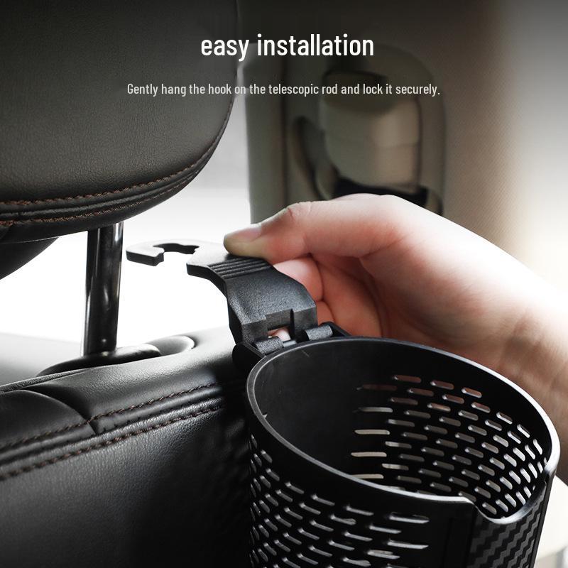 Multifunctional Car Cup & Phone Holder with Front/Back Seat Storage