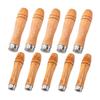 Wooden files Handle Set Wood Rasp Ergonomic Screw on Hardwood Woodworking Garage Maintenance Accessories Replacement