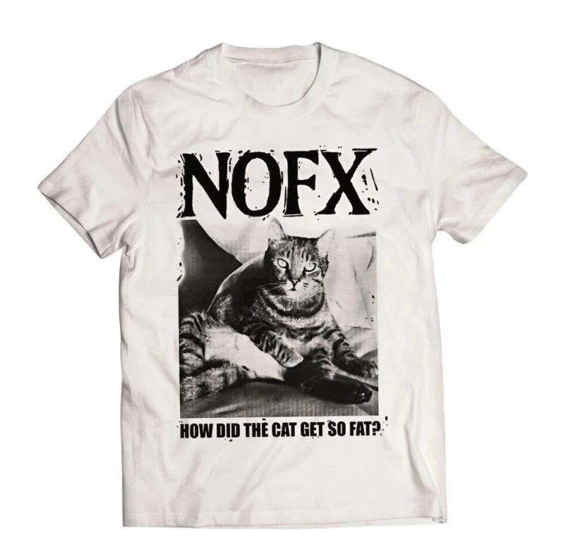 

Womens NOFX Fat Cat Tank Top Shirt Casual Fashion Tee 2XL