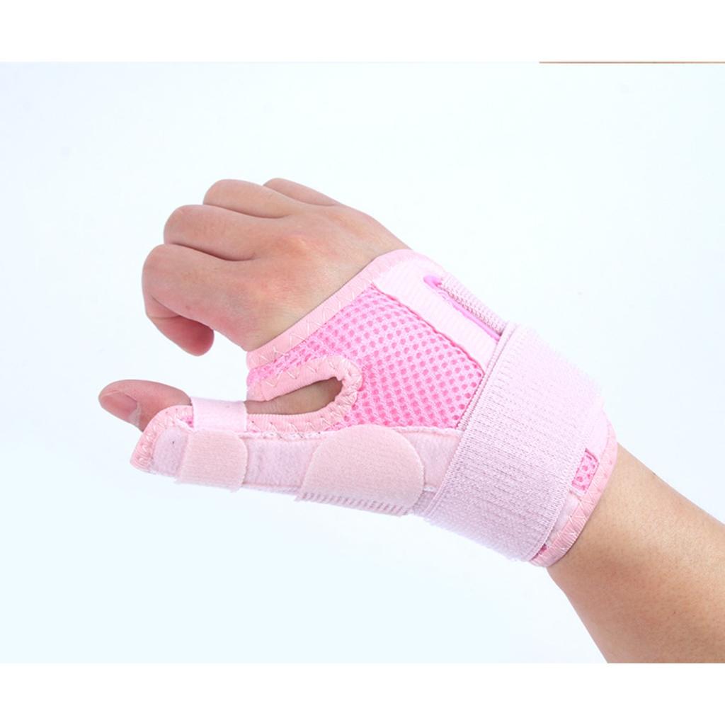 2/1pc Adjustable Thumb & Wrist Support Braces -Breathable, Straps for Fit, Ergonomic Design for Sports -  Daily Wrist Support | Functional Wristwear