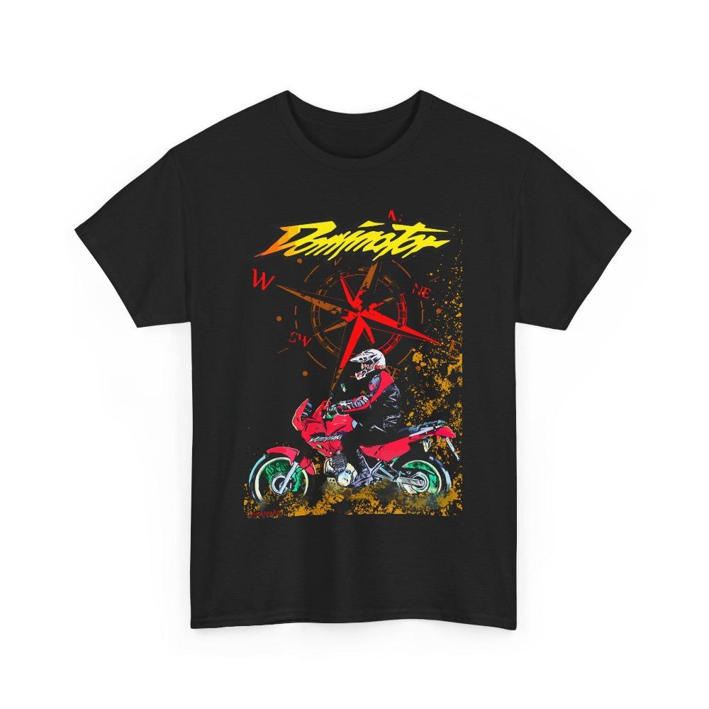 

Honda Mens and Womens Tshirt Summer Cotton Tee Honda Dominator NX650 Shortsleeved Spring and Autumn Motorcycle Cycling Top 4XL