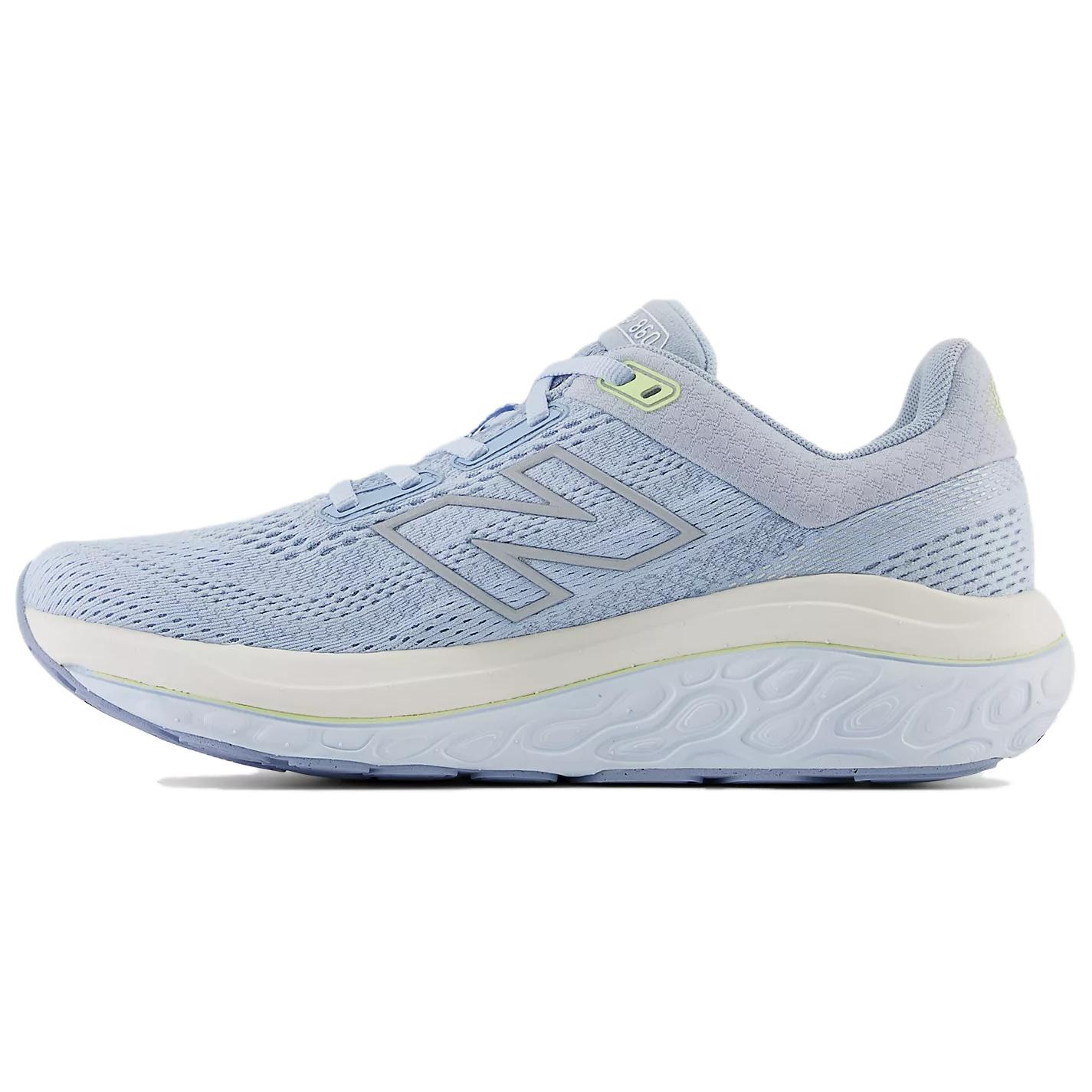 

New Balance Fresh Foam X 860v14 Light Chrome Blue Women Sneakers Limelight Bleached-Lime-Glo W860D14 37.5