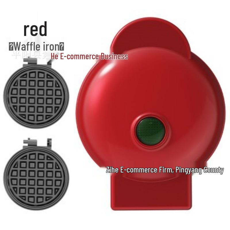 Mini Waffle, Bread, Crepe, and Sandwich Maker - All-in-One Breakfast Machine