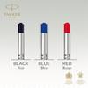 Parker Quink Flow Ballpoint Pen Set of 5 Product Refills, Black, Medium, 1.0mm, (Product Code 1950369, Code S0909440)