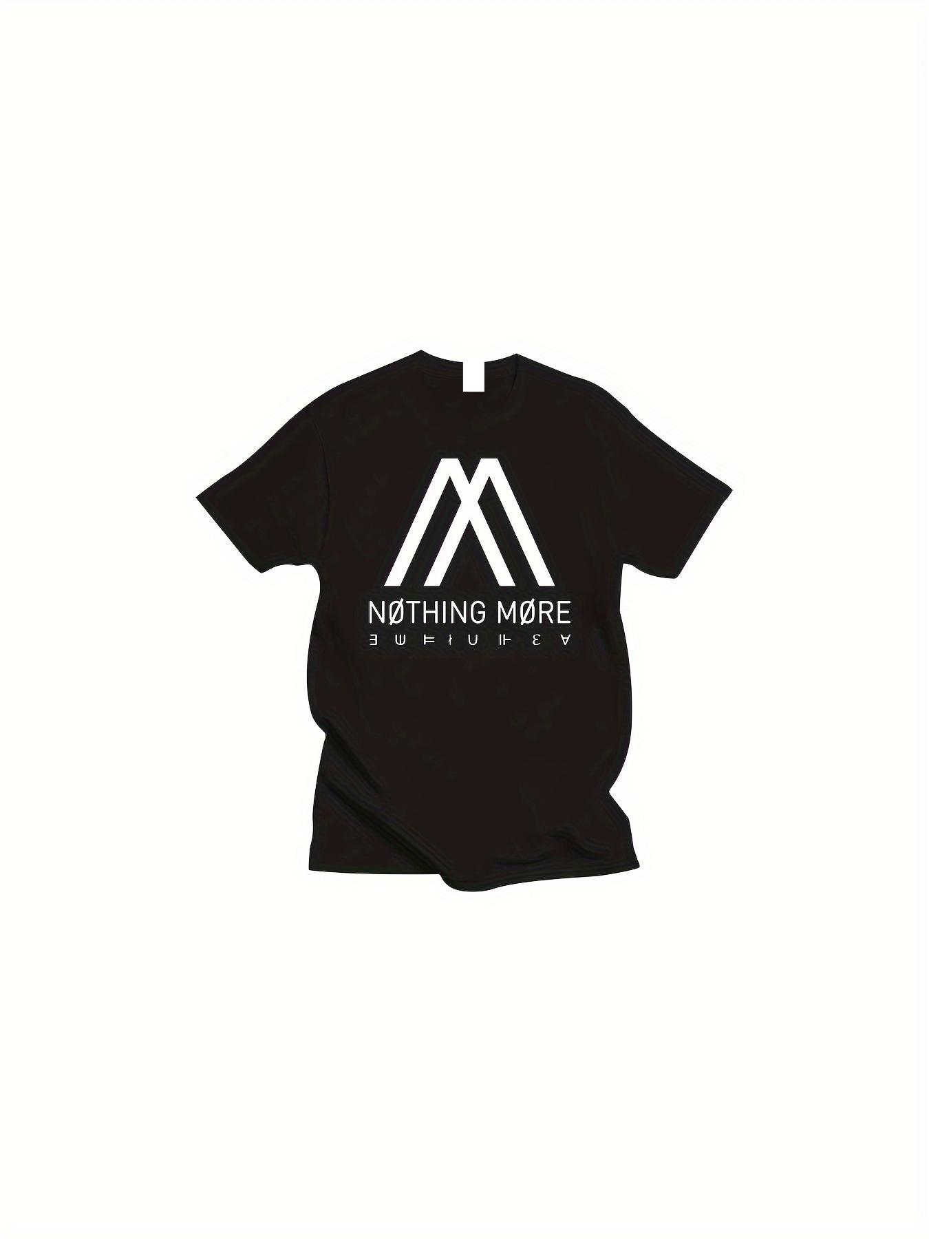 

Men S T-Shirt Featuring The Logo of The Band Nothing More - a Vintage Graphic Tee with a Casual Fit M