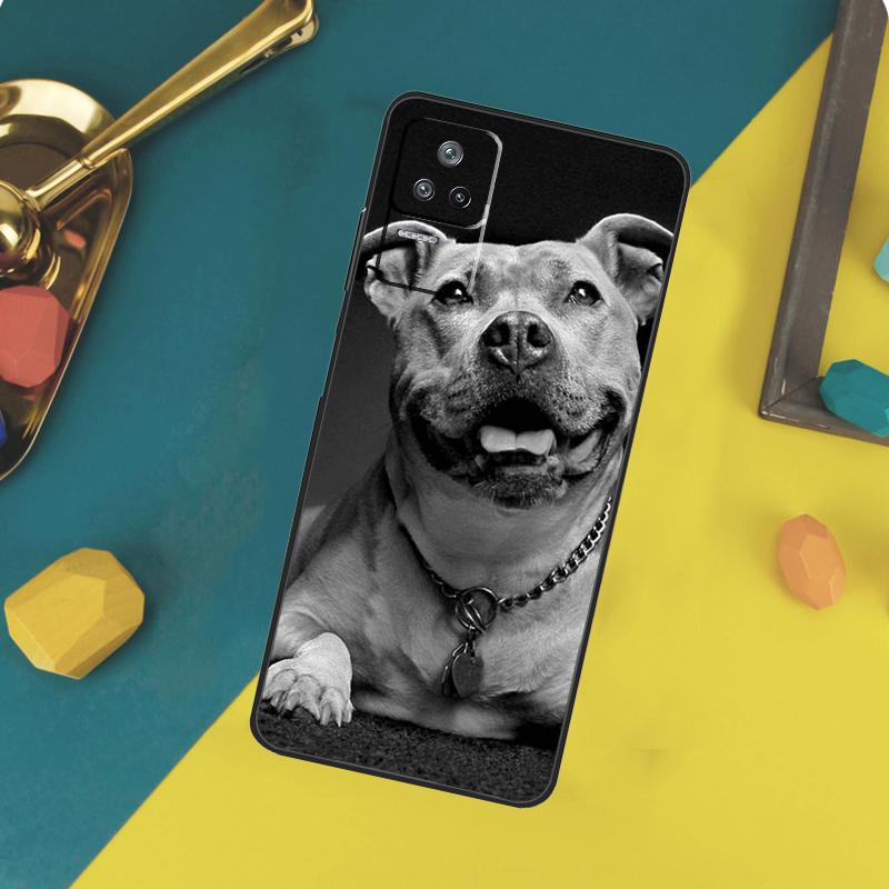 Pit Bull Lovely Dog Pitbull Case For Xiaomi 13T 14T 15T 14 15 Ultra 17 Pro Max POCO F8 Ultra X7 X5 X6 F5 F6 F7 Pro Cover