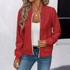 Womens Zip Up Jackets Dressy Long Sleeve Sweatshirt Button Down Jacket Fall Shirts With Pocket