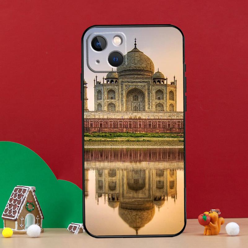 

Taj Mahal India Mausoleum Phone Case For iPhone 16 15 Pro 11 14 Pro Max 12 13 Mini XS X XR 16 Plus 16e Cover Coque iPhone XS MAX