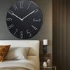 Wanduhr Wohnzimmer Haushalt hängen Mode Uhr Licht Luxus moderne einfache kreative hängende Wand ultra-leise minimalistisch