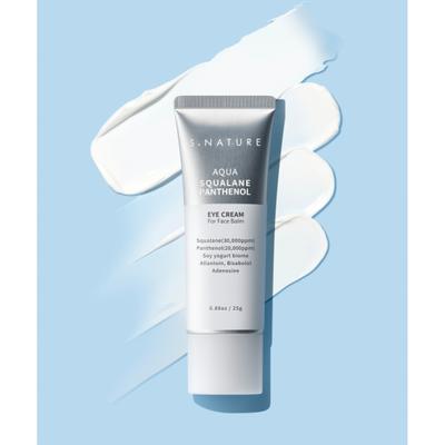 S.nature Aqua Squalane Panthénol Crème Yeux Pour Baume Visage 25g