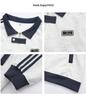 Men's Retro Striped Patchwork Baseball Jacket - Autumn/Winter Plus Velvet Cardigan