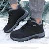 Winter neue Herrenschuhe Fleece verdickt große Baumwollschuhe Herrenschuhe Winter Fleece warm Herren Outdoor Schneestiefel