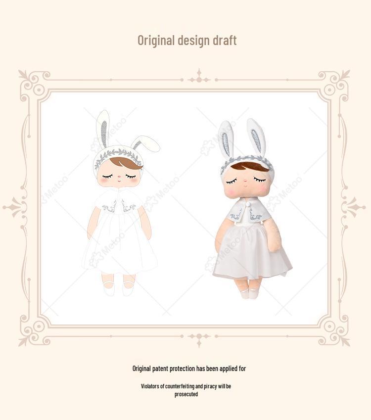 Mitu Cross-Border Plush Princess Angela Doll - Birthday Gift for Girls