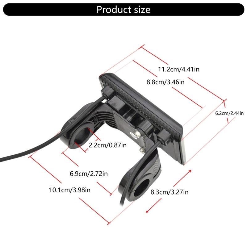 Electric Bike LCD Display, 24V 36V 48V 60V Ebike Display Meter Control Panel,Scooter LCD Panel Screen