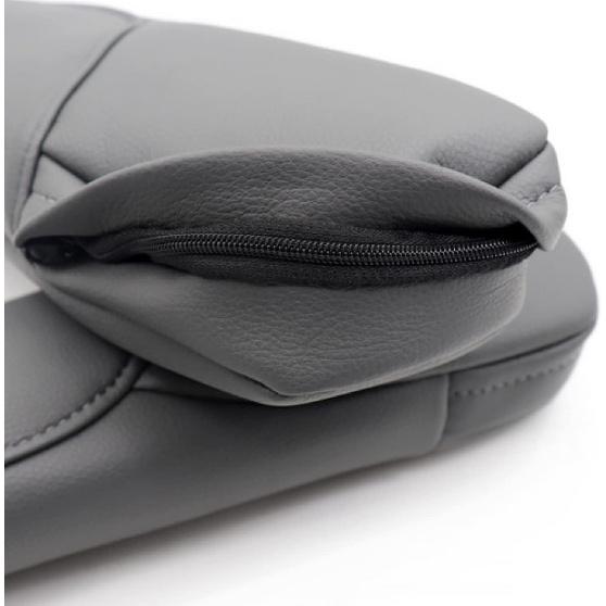 NLQR Leather Front Seat Armrest Replacement Cover Compatible with Honda CR-V 2007 2008 2009