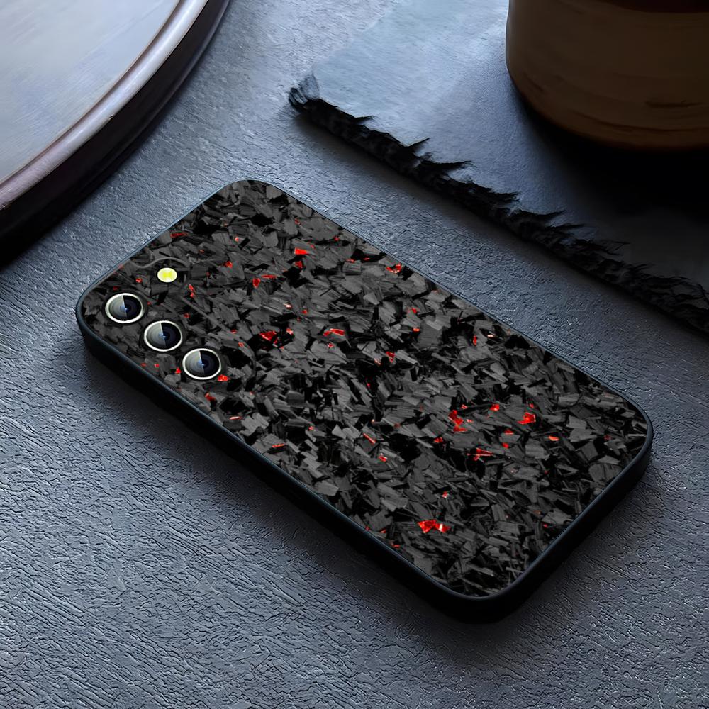 

Звичайна справжня вуглепластикова накладка на телефон для Samsung Galaxy S26 S24 S23 S22 S25 S21 S20 Ultra Fe Plus A54 A24 A55 A53 Чохол Galaxy S26