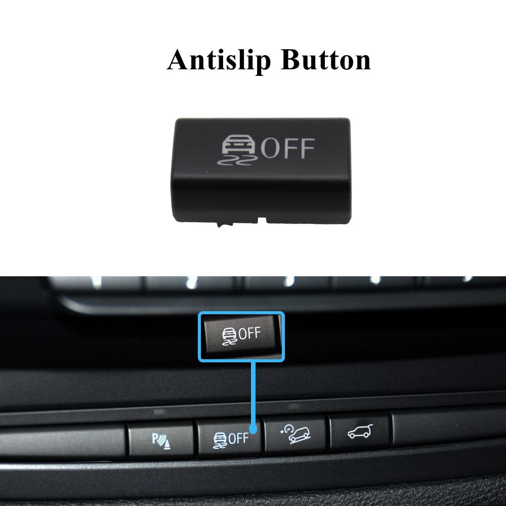 Dashboard Ac Vent Grille Slider Rear Trunk Switch Start Stop Button Venlitation Ac Buttons Ignition Caps For BMW X5 X6 E70 E71