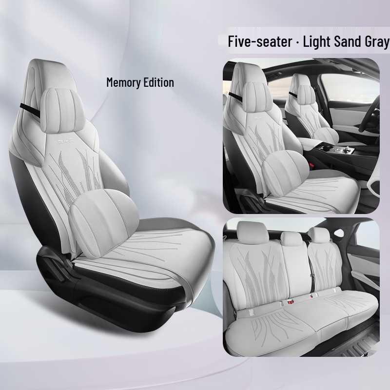 Seal 06 DMI Four Seasons Ventilated Car Seat Cushion - Suede Half-Covered Universal Pad