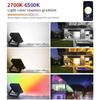 Graffiti Smart WIFI+ Bluetooth RGBCW New APP Floodlight Reflector Colorful Courtyard Atmosphere LED Floodlight Tuya WIFI Control