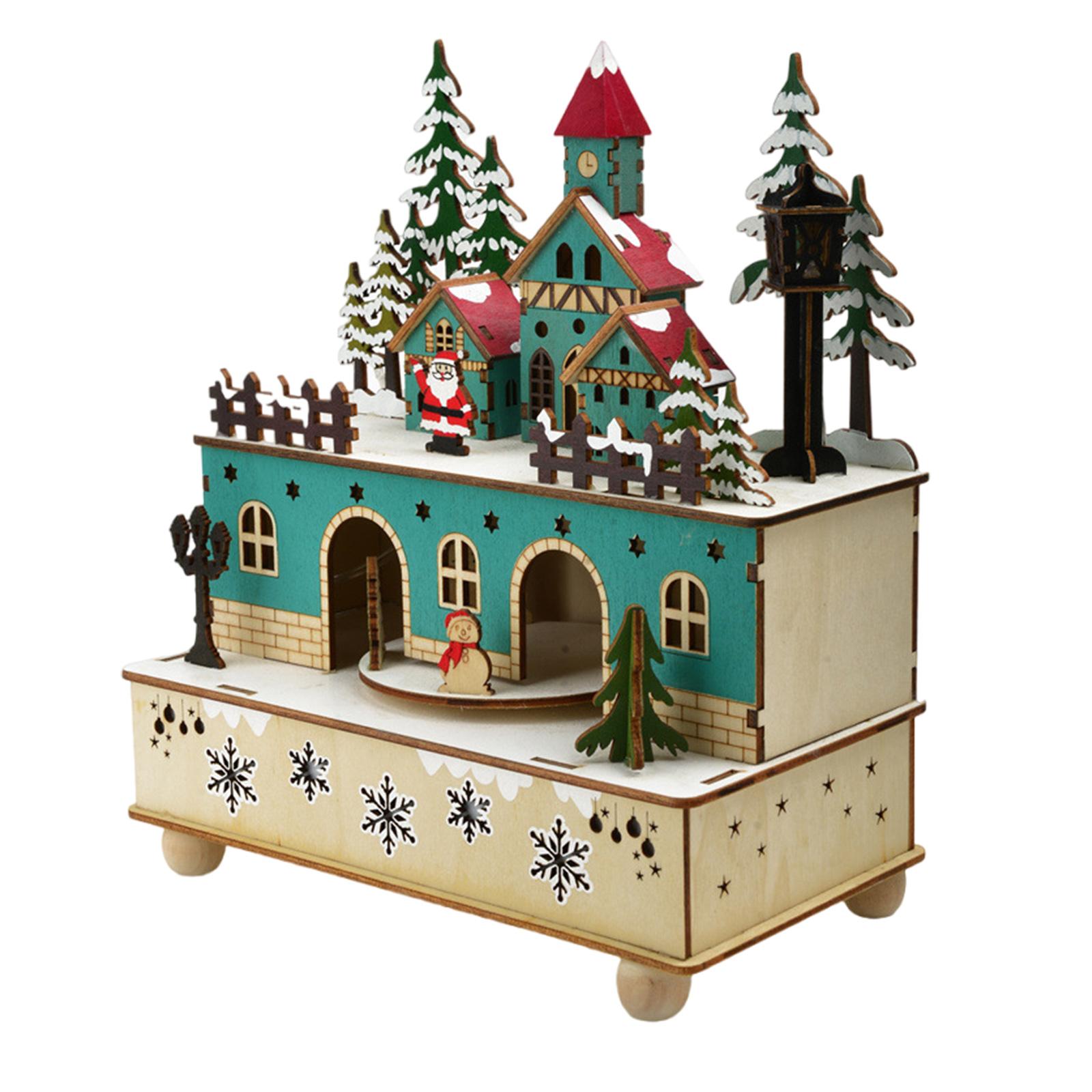 

Рождественская музыкальная шкатулка из дерева ручной работы с классической праздничной резьбой. Праздничная деревянная музыкальная шкатулка ручной работы.