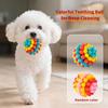 Indestructible Dog Chew Toy/TPR Bite-Material/Vibrant Colors/Chewable Teething Toy for Dog/Soft Training Ball for Aggressive Chewer