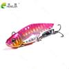 3PCS/lot  Fishing Lure Metal VIB Artificial Lures 5cm-12g-12# VIB Bait with Rotating Sequins Simulation Lure Wobbler