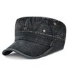 Hat Washed Do Old Denim Breathable Military Cap Outdoor Sunshade Flat Cap Leisure Duck Tongue Cap