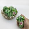 Popping Eye Rock Man Squeeze Toy Anxiety Stress Relief Watermelon Pinch Sensory Toy Soft Stress Ball Cabbage Dog Fidget Toy