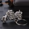 Moda Męska Metal 3D Motocykl Wisiorek Car Key Ring Holder Brelok Akcesoria Zawieszenie Ozdoba