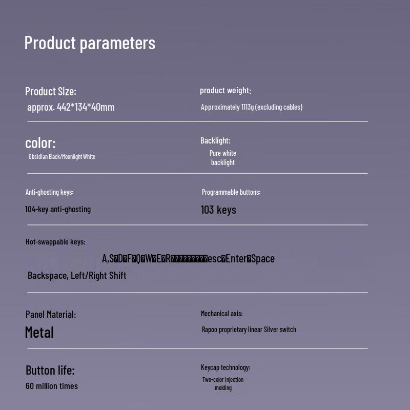 Rapoo M350G Wireless/Bluetooth Multi-Mode Office Mouse