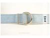 Custom Blue Dog Leash and Collar Set