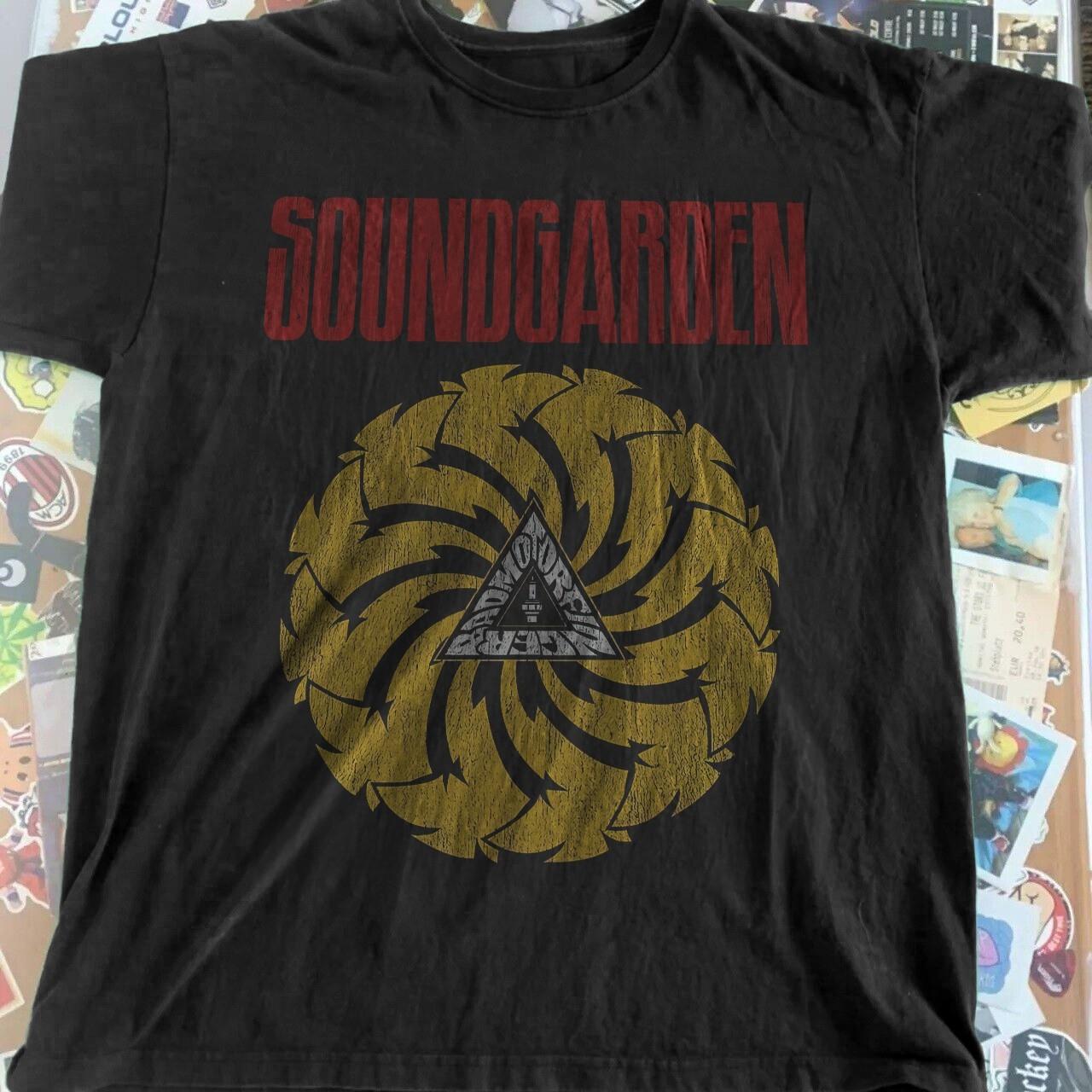 NEW! Soundgarden Album Tour Unisex Black Cotton T-Shirt XXXL