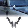 2PCS Hood Light Mount Brackets Compatible with Land Rover Defender 90 110 130 2020-2025 Carbon Steel Expansion Hood Led Mount Spotlight Bracket Kit