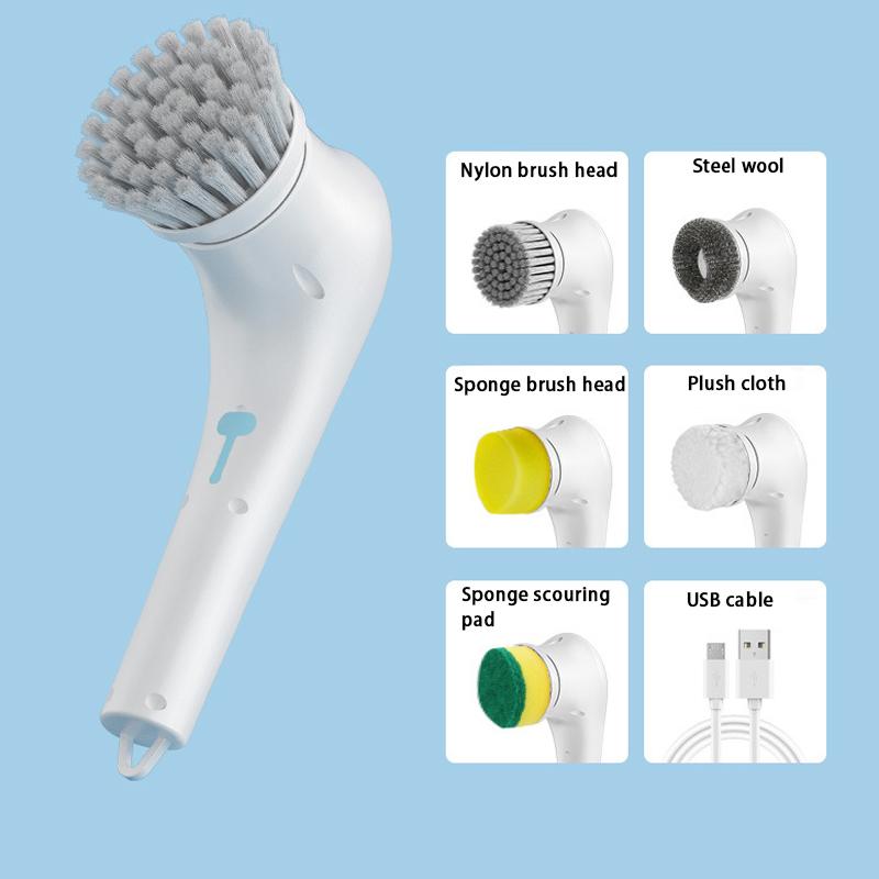 Multifunktionaler Handheld Kabelloser Elektrischer Küchen-Geschirrspülbürsten-Badezimmer-Elektrisches Reinigungsgerät