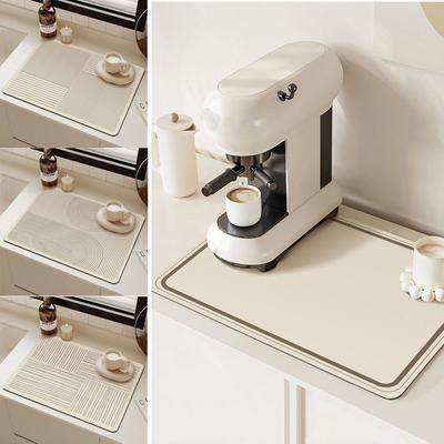 Fantasy Style Dining Pad Foldable Tableware Mat Fashion Draining Mat  Bathroom Countertop Mat