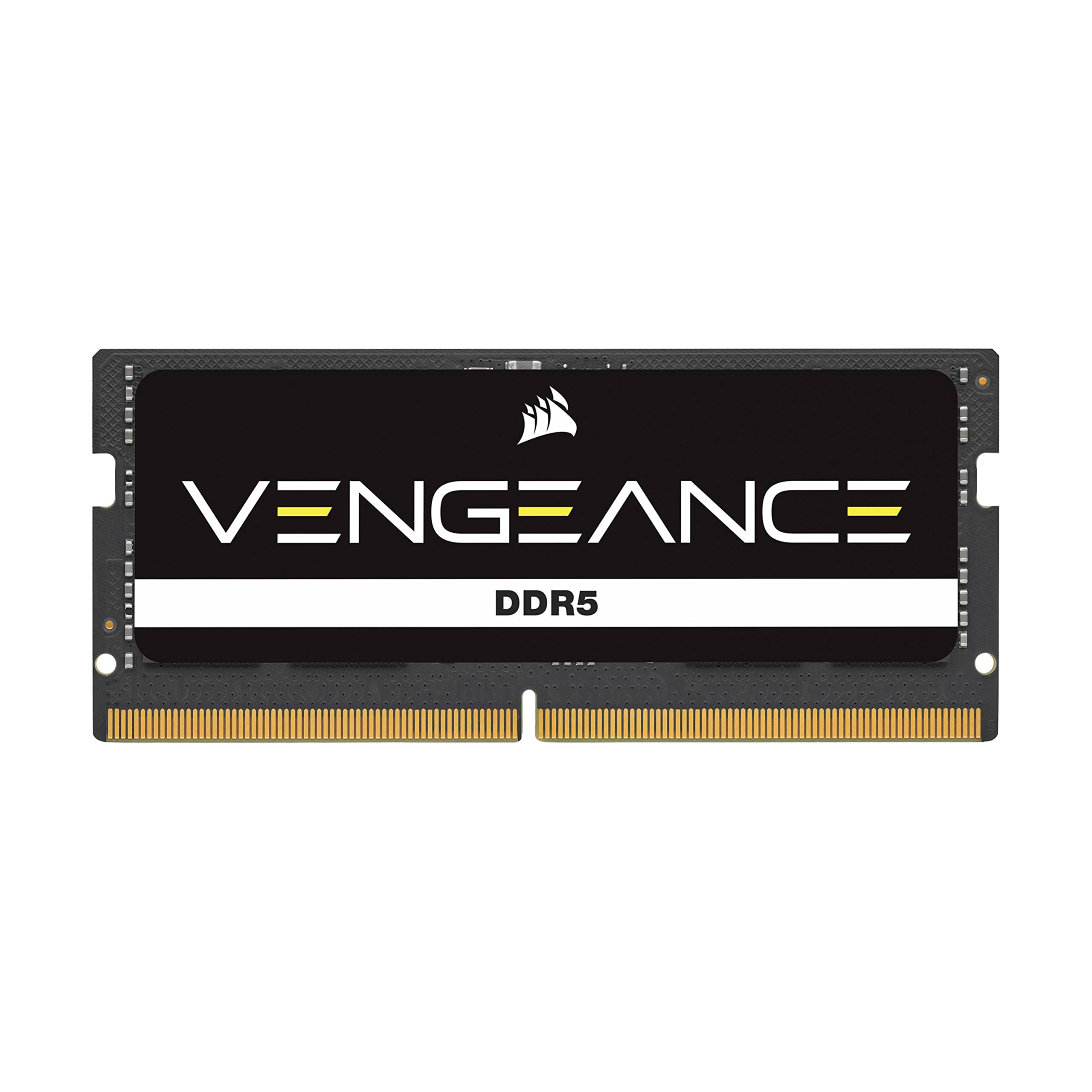 

CORSAIR Notebook Memory VENGEANCE DDR5 32GB x CMSX32GX5M1A4800C40 DDR5-4800MHz [32GB 1] SO-DIMM (PC5-38400) чорний