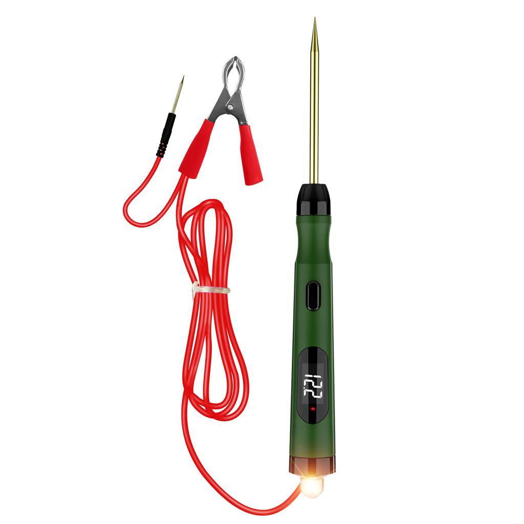 TopDiag P50 Automotive Circuit Tester LCD Display Voltage Measurement Bulb Load Measurement Power