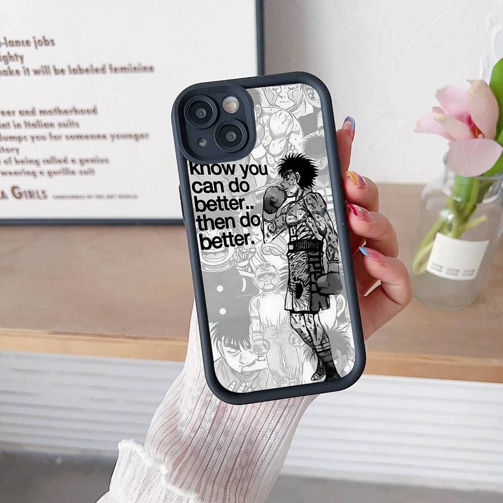 Anime H-Hajime N-No I-Ippo Phone Case For IPhone 17 16 15 14 13 12 11 Pro Max Plus Silicone Shockproof Case