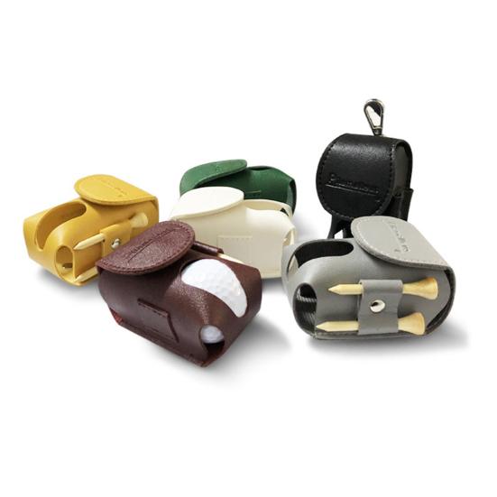Portable Golf Ball Storage Pouch with Keychain Anti-scratch Wear Resistant Golf Ball Waist