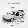 (Boxed) 1:36 Porsche 911 Turbo 1978 Alloy Model Car Ornament - No Sound or Light