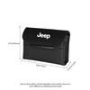 For Jeep Car Badge JEEP Emblem Styling Tissue Box Seat Back Paper Box Interior Accessories For Jeep Renegade Wrangler Compass