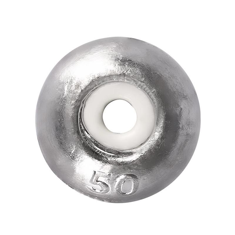 Ceramic Hollow Lead Sinker for Sea Rod Casting and Fishing, Long Cast, Wind-Resistant, Ideal for Silver and Grass Carp.