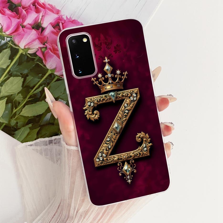 For Samsung Galaxy S20 Case SM-G980F Cute Crown Letters Cover Soft Slim Phone Case For Samsung S20 Plus S 20 Galaxy S20+ 5G Bags
