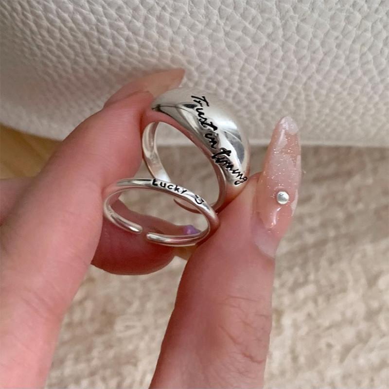 Copper Trendsetting Highend Finger Ring For Women With Minimalist Charm Design And