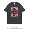 Ghost Exterminating Blade Two Dimensional Animation Peripheral Fun Men's and Women's Crew Neck Retro T-Shirt Summer Clothing