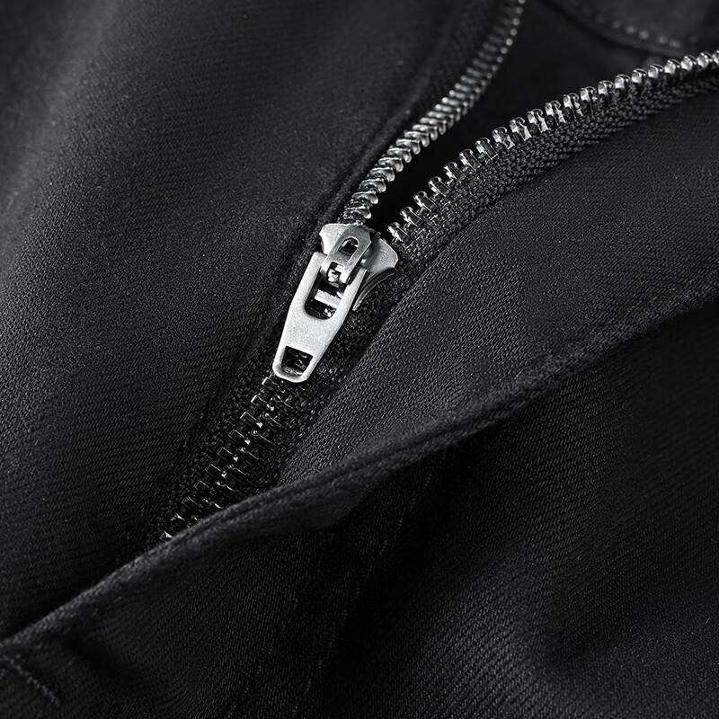 JOW Pánské k pokožce šetrné volné rovné business casual strečové džíny