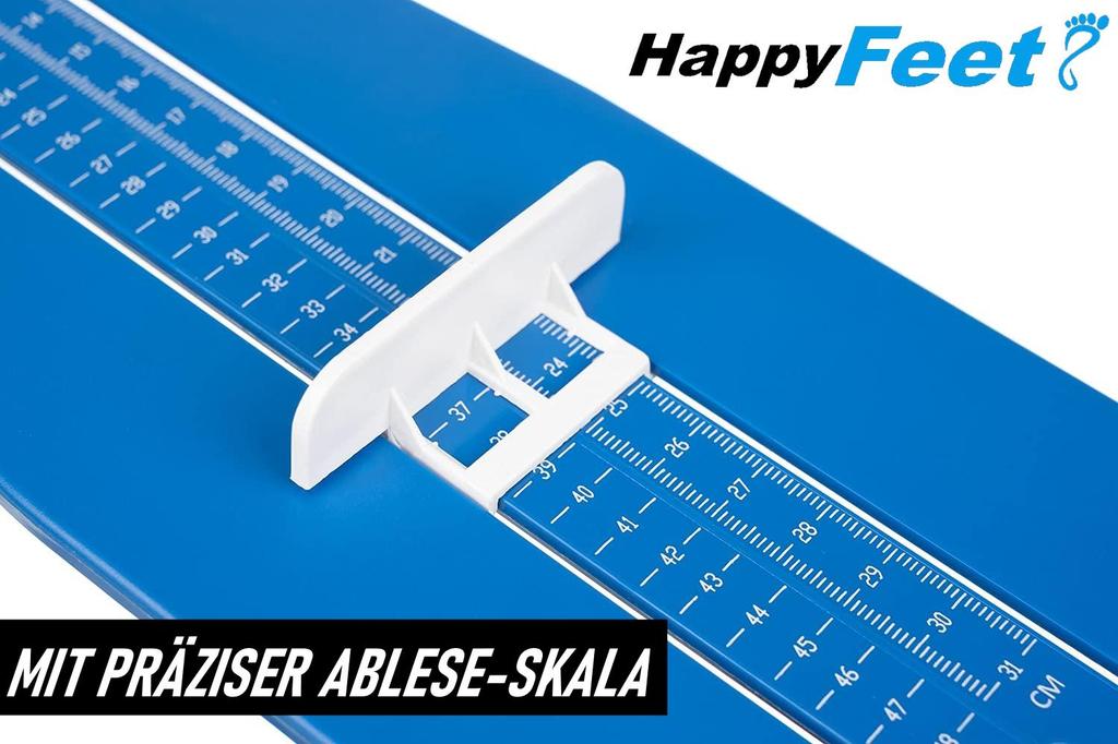 HappyFeet Měřič nohou Měřič nohou Tabulka velikostí bot pro děti a dospělé