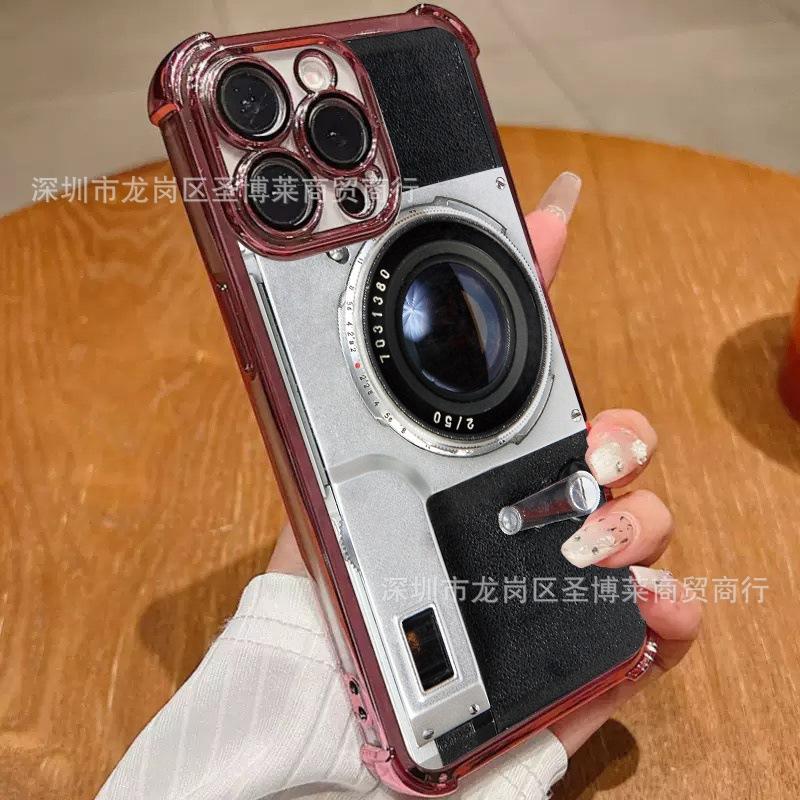 Retro Camera for Samsung S26 Phone Case S25ULTRA Anti-drop GalaxyS23 Protective Case NOTE20