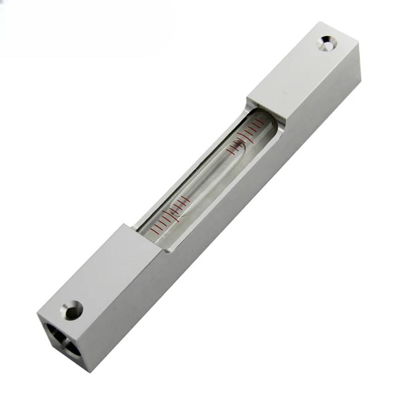 Bar Type All-metal 4s 150 High-precision Engineering Glass High Permeability Horizontal Bubble Frame Mounting Hole Level Meter